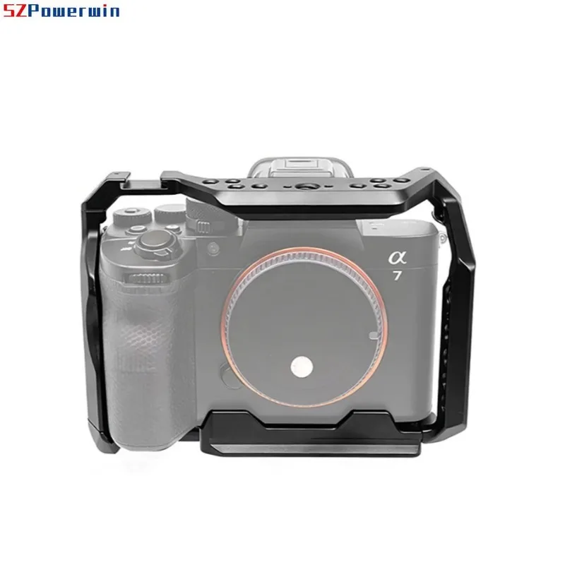 Кейдж для камеры A7R5 для Sony A7M5/A7R5/A7M4, защитная рамка для фотоаппарата с креплением Cold Shoe для адаптера Arca Swiss 38 мм для штатива
Кейдж для камеры A7R5 для Sony A7M5/A7R5/A7M4, защитная рамка для фотоаппарата с креплением Cold Shoe для адаптера Arca Swiss 38 мм для штатива