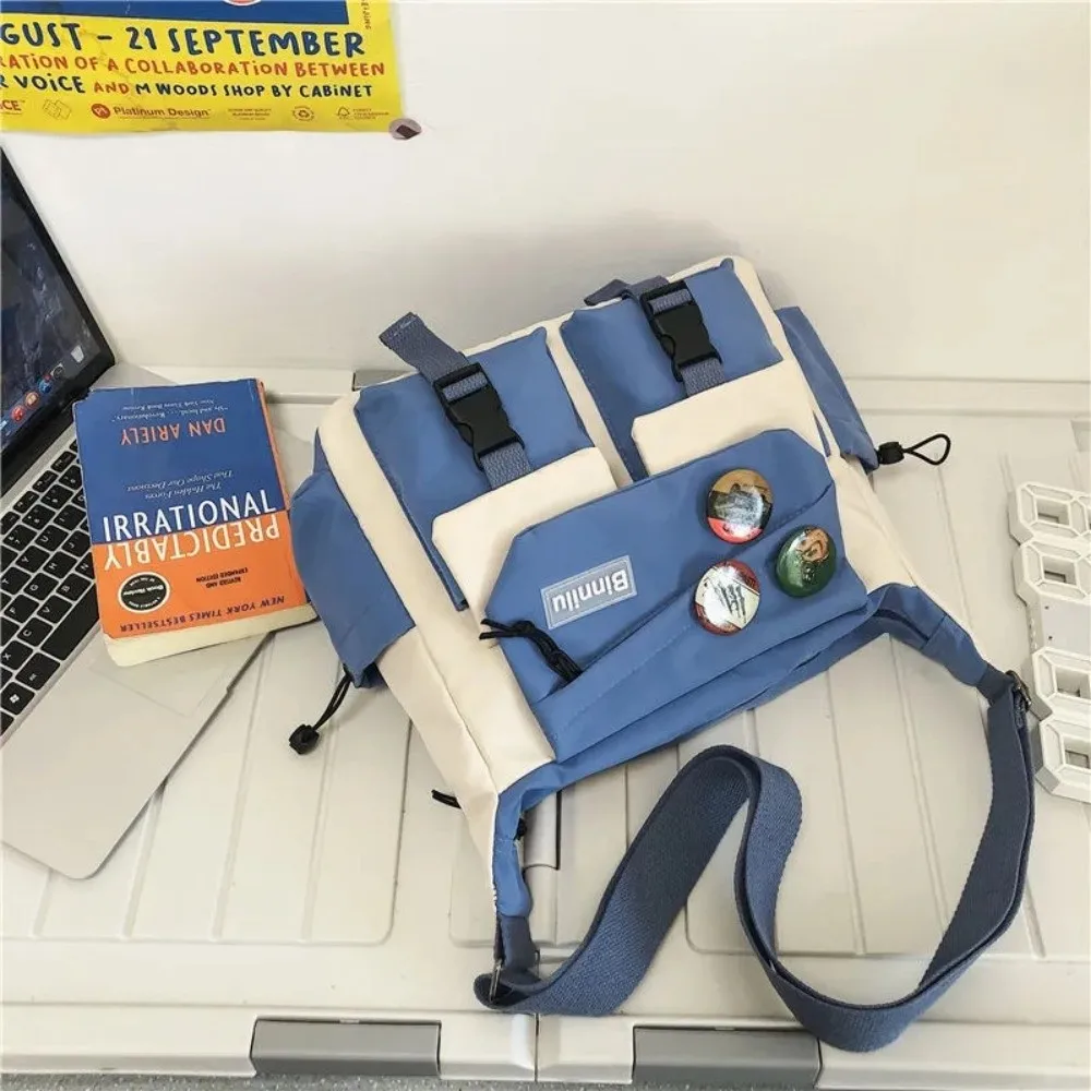 Мужская сумка через плечо большой вместимости, квадратная повседневная сумка-мессенджер в стиле Харадзюку, легкая сумка на одно плечо в японском стиле для мальчиков
Мужская сумка через плечо большой вместимости, квадратная повседневная сумка-мессенджер в стиле Харадзюку, легкая сумка на одно плечо в японском стиле для мальчиков