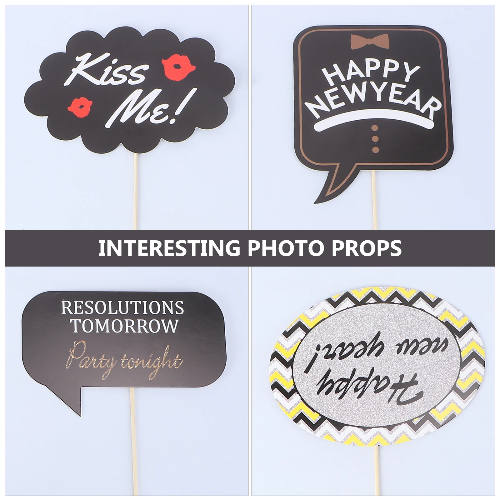 32 Pcs Props for New Year Party Wedding Supplies Fun Decorations Photo Props For New Year Handheld Photography Accessories
32 Pcs Props for New Year Party Wedding Supplies Fun Decorations Photo Props For New Year Handheld Photography Accessories