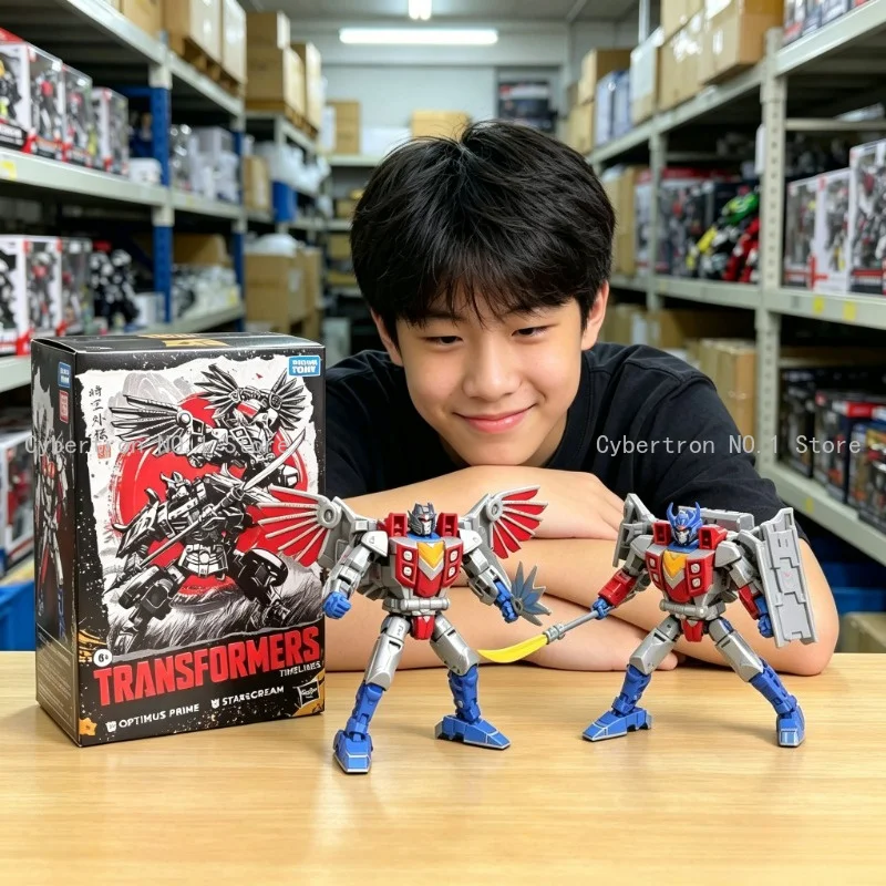 Deformation Robot Transformers Toy Optimus Prime Starscream Set Timelines Feudal Japan / Samurai G1 Action Model KO Figures Gift
Deformation Robot Transformers Toy Optimus Prime Starscream Set Timelines Feudal Japan / Samurai G1 Action Model KO Figures Gift