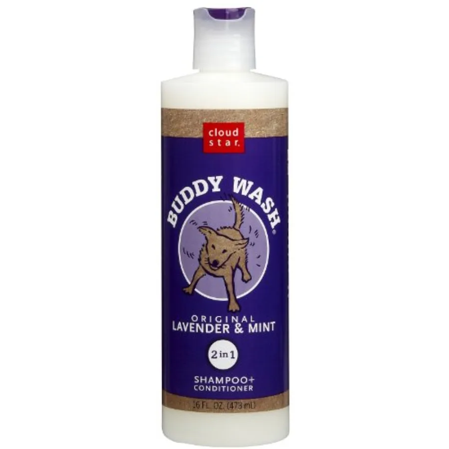 Buddy Wash Lavender and Mint 2-in-1 Dog Shampoo + Conditioner 16 Oz
Buddy Wash Lavender and Mint 2-in-1 Dog Shampoo + Conditioner 16 Oz