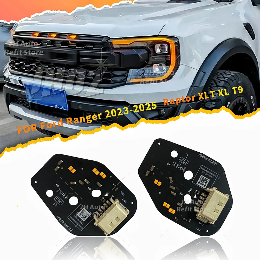  Amber Yellow LED DRL Boards For Ford Ranger Raptor XLT XL Lariat T9 Matrix LED Headlight Daytime Running Turn Signal Module
Amber Yellow LED DRL Boards For Ford Ranger Raptor XLT XL Lariat T9 Matrix LED Headlight Daytime Running Turn Signal Module