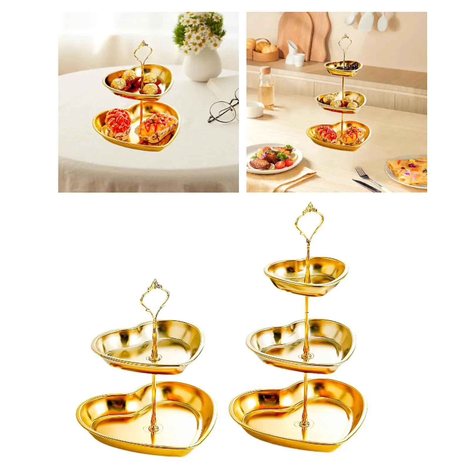 Dessert Cupcake Stand Stainless Steel Cookie Tray Heart Shape Serving Tray Fruit
Dessert Cupcake Stand Stainless Steel Cookie Tray Heart Shape Serving Tray Fruit