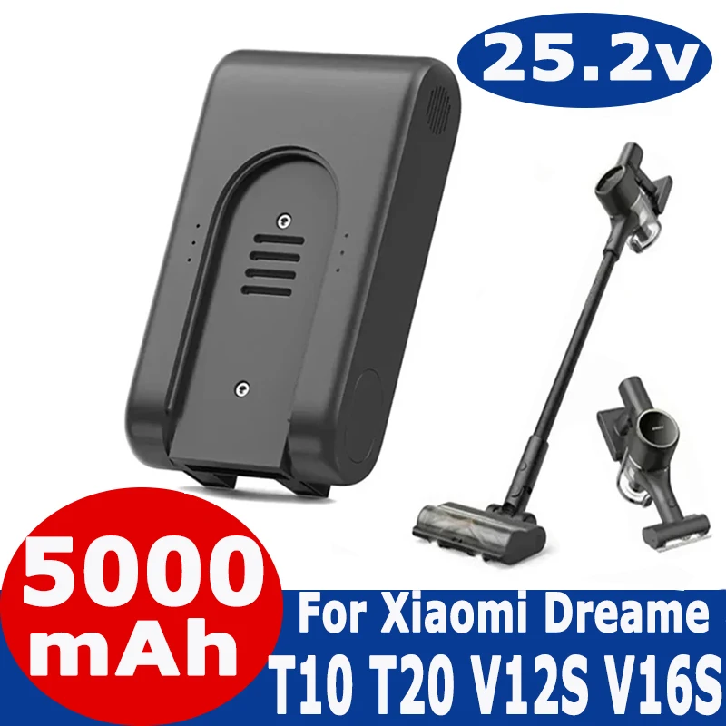 Оригинальный аккумулятор T20 T10 V12S V16S для пылесоса Xiaomi Dreame, сменная литиевая батарея, 5000 мАч
Оригинальный аккумулятор T20 T10 V12S V16S для пылесоса Xiaomi Dreame, сменная литиевая батарея, 5000 мАч