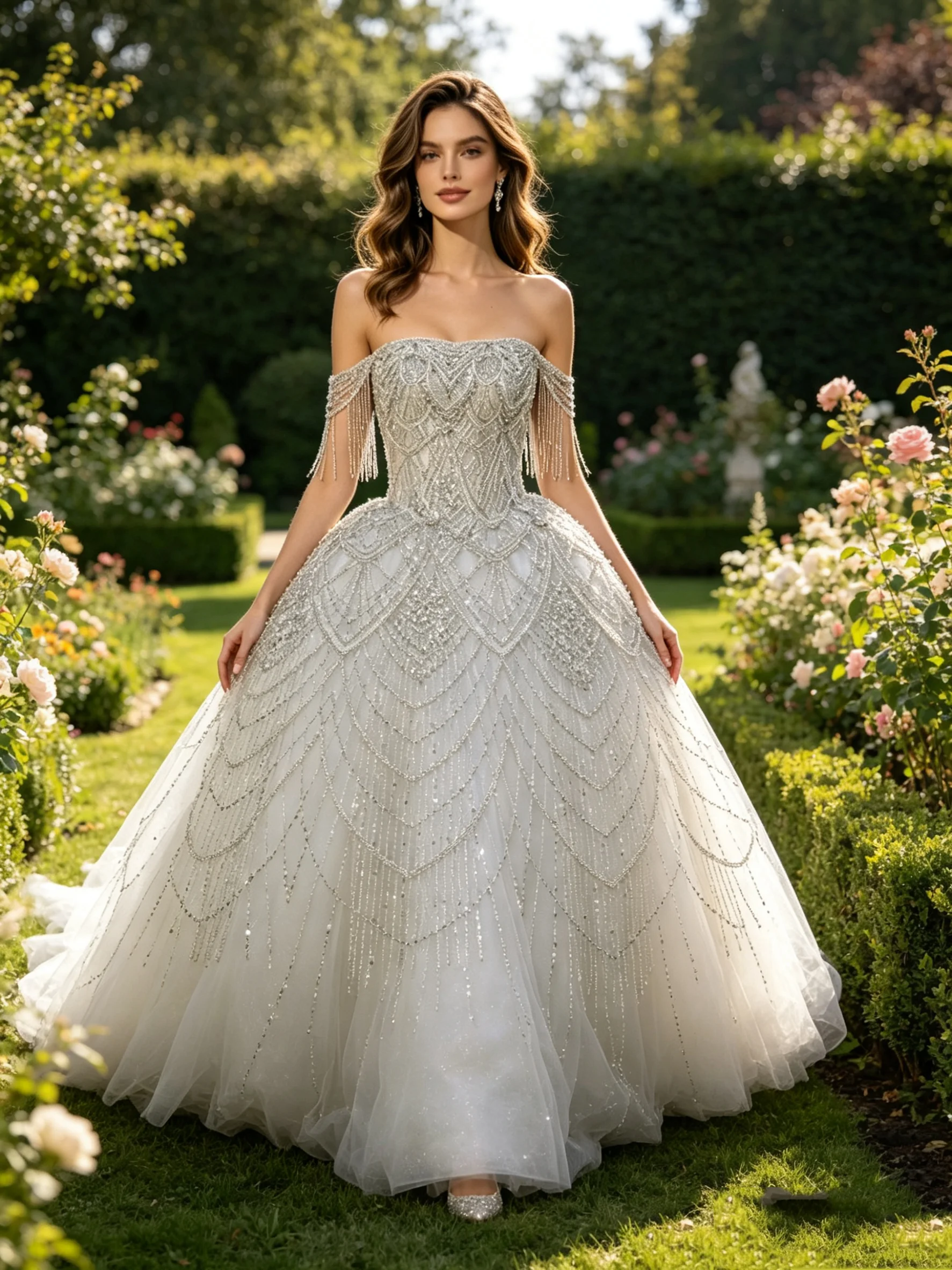 Luxury Crystals Wedding Dress Sexy Off Shoulder A Line Bridal Evening Gown Customized Shiny Church Long Birthday Robe
Luxury Crystals Wedding Dress Sexy Off Shoulder A Line Bridal Evening Gown Customized Shiny Church Long Birthday Robe