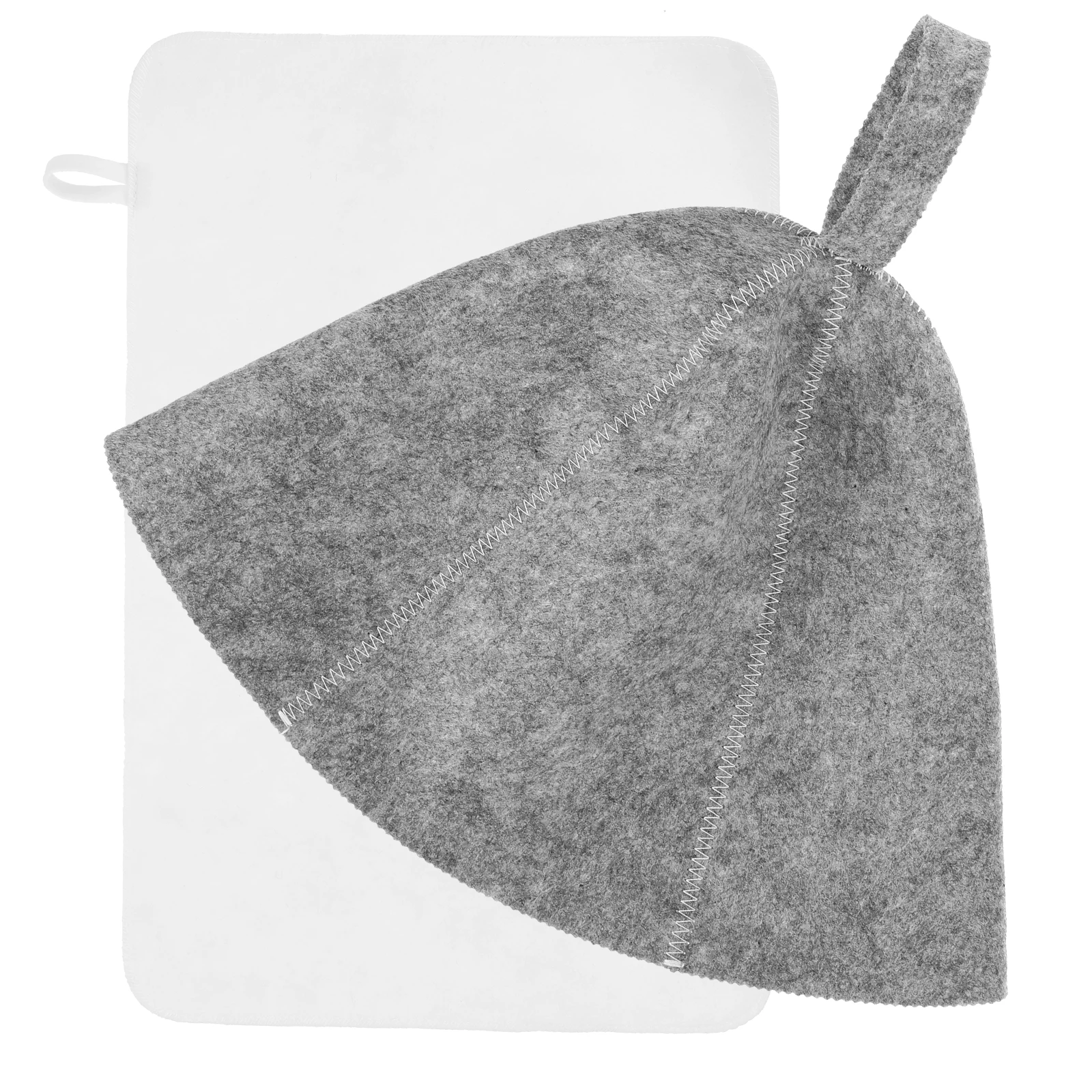 Felt Sauna Bath Hat Set Thickened Grey Hat White Pad Breathable Shower Hair Bonnet Comfortable Spa Use Lightweight Portable Fits
Felt Sauna Bath Hat Set Thickened Grey Hat White Pad Breathable Shower Hair Bonnet Comfortable Spa Use Lightweight Portable Fits