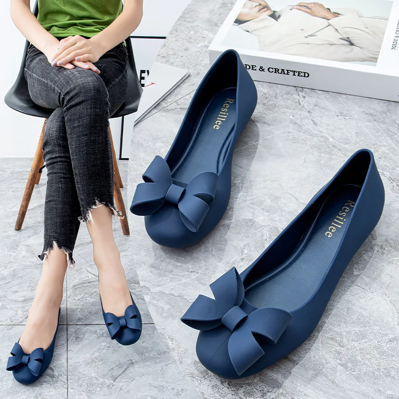 Summer 2023 Comfortable Flat Heel Jelly Shoes Waterproof Plastic Sandals Casual Beach Shoes Knot Design Ladies Slip...
Summer 2023 Comfortable Flat Heel Jelly Shoes Waterproof Plastic Sandals Casual Beach Shoes Knot Design Ladies Slip...