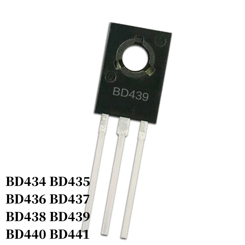 20~500Pcs BD434 BD435 BD436 BD437 BD438 BD439 BD440 BD441 DIP Transistor TO-126 NPN PNP Bipolar Amplifier Transistor
20~500Pcs BD434 BD435 BD436 BD437 BD438 BD439 BD440 BD441 DIP Transistor TO-126 NPN PNP Bipolar Amplifier Transistor