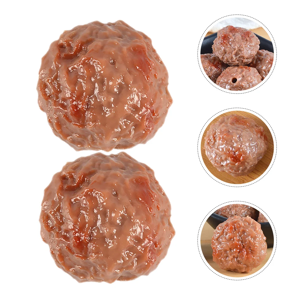 6 Pcs Simulated Beef Ball Props Fake Triple Meat Baller Scoop Food Toy Photography Meatball Model Kitchen Other
6 Pcs Simulated Beef Ball Props Fake Triple Meat Baller Scoop Food Toy Photography Meatball Model Kitchen Other