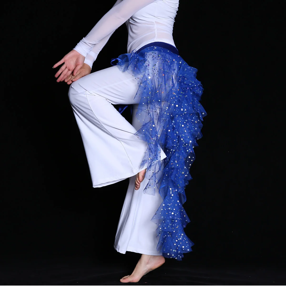 Belly Dance Highlights Mesh Nine-tailed Fox Belly Dance Belt Belt Chain Waist Ornament Egyptian Style Waist Chain Stage Performa
Belly Dance Highlights Mesh Nine-tailed Fox Belly Dance Belt Belt Chain Waist Ornament Egyptian Style Waist Chain Stage Performa