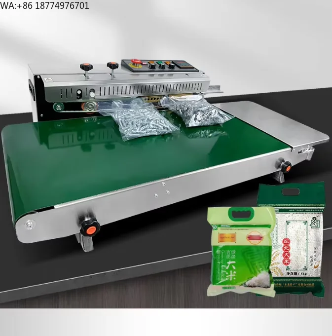 Industrial Intelligent Plastic Film Bag Heat Sealing Machine Continuous Belt Sealing Machine
Industrial Intelligent Plastic Film Bag Heat Sealing Machine Continuous Belt Sealing Machine