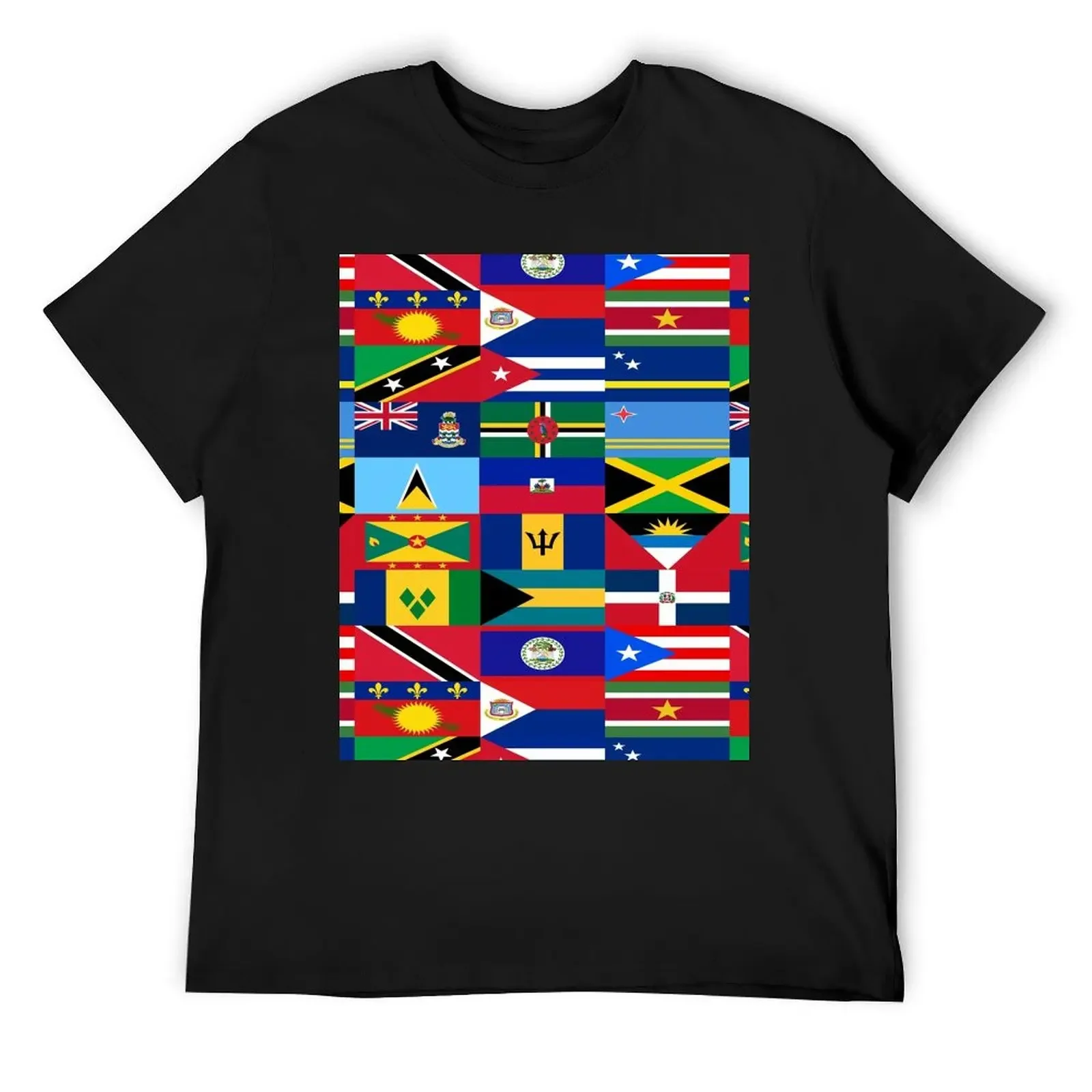 Flags of the Caribbean T-Shirt Personalized t-shirt vintage clothes T-shirts oversize men graphic t shirts
Flags of the Caribbean T-Shirt Personalized t-shirt vintage clothes T-shirts oversize men graphic t shirts