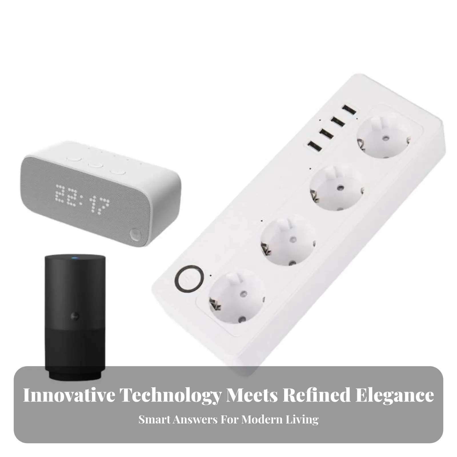 Smart WiFi Power Strip Timer Function European Plug Extension Cord with Universal Serial Bus Smart Power Strip Scheduling And
Smart WiFi Power Strip Timer Function European Plug Extension Cord with Universal Serial Bus Smart Power Strip Scheduling And