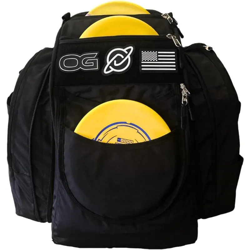 Black V3 Disc Golf Bag 26+ Disc Capacity Premium Disc Golf Backpack Bag Durable Design
Black V3 Disc Golf Bag 26+ Disc Capacity Premium Disc Golf Backpack Bag Durable Design