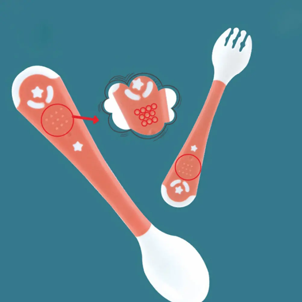 1Set Baby Tableware Feeding Fork Spoon Set Flexible Bendable Toddler Self-Feeding Learning Spoons Food Grade PP Safe Kids
1Set Baby Tableware Feeding Fork Spoon Set Flexible Bendable Toddler Self-Feeding Learning Spoons Food Grade PP Safe Kids