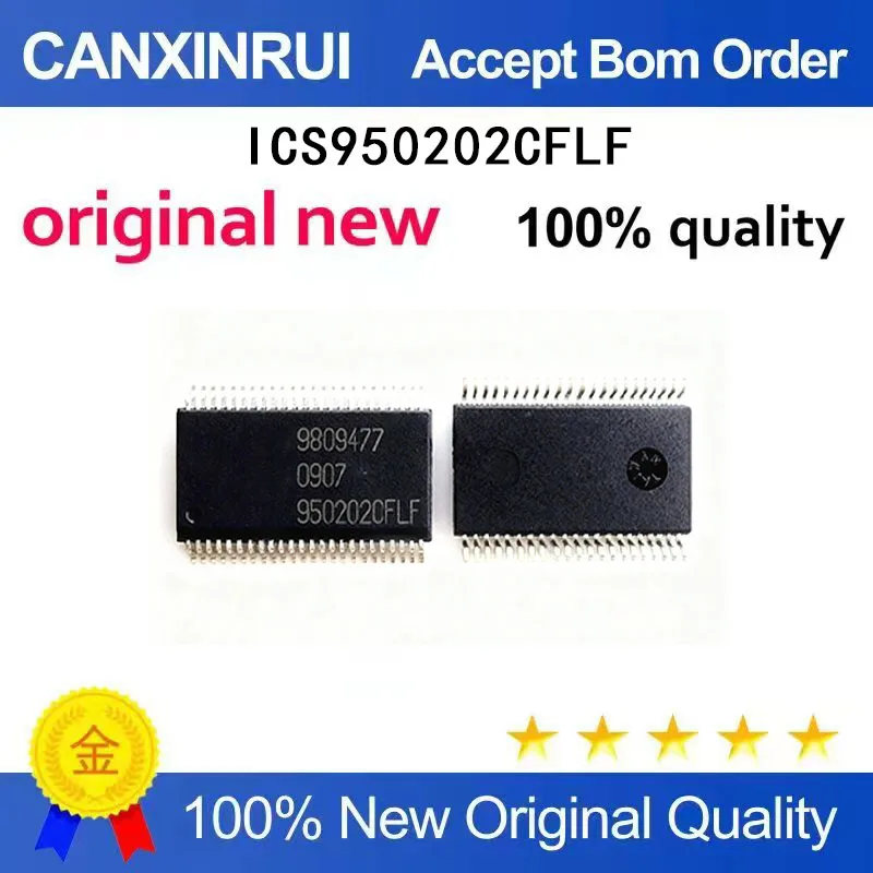 (5-100 Pieces) ICS950202CFLF 950202CFLF New Package SSOP48
(5-100 Pieces) ICS950202CFLF 950202CFLF New Package SSOP48