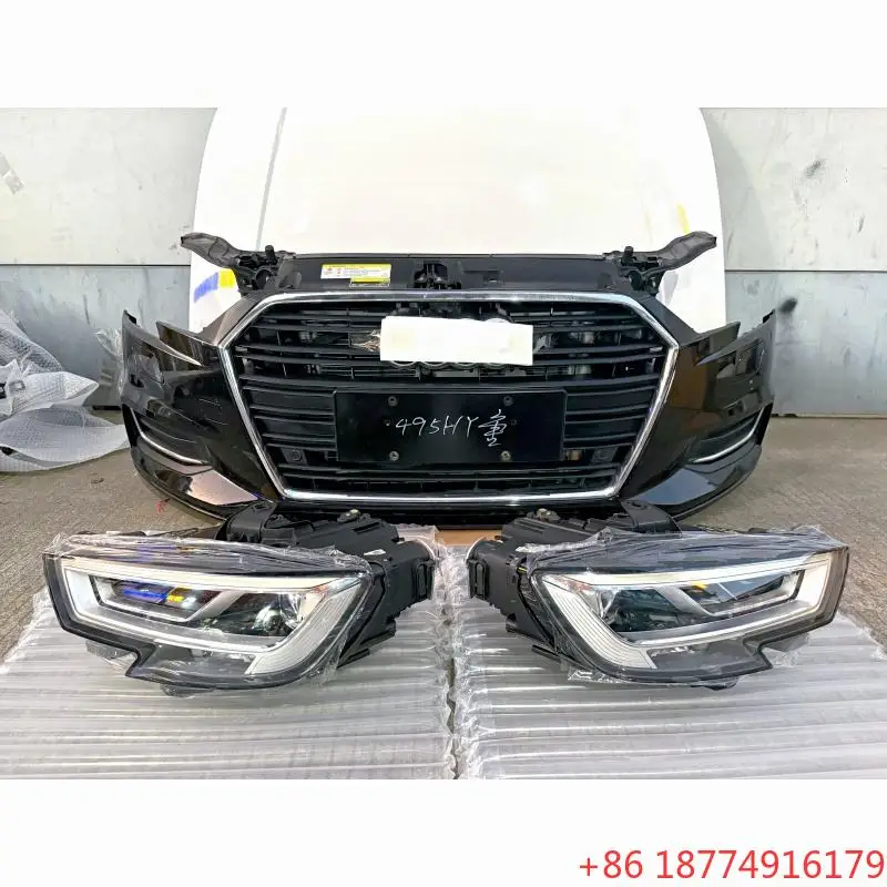 2016-2019 for A3 Factory Dismantled Parts Plastic Front Bumper with Headlights Hood & Fender Bolt-On Universal Fitment
2016-2019 for A3 Factory Dismantled Parts Plastic Front Bumper with Headlights Hood & Fender Bolt-On Universal Fitment