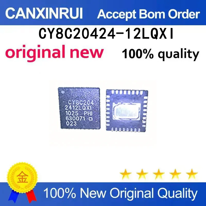 (5pcs-100pcs)CY8C24894-24LTXI CY8C20424-12LQXI CY8C204 2412LQXI QFN32
(5pcs-100pcs)CY8C24894-24LTXI CY8C20424-12LQXI CY8C204 2412LQXI QFN32