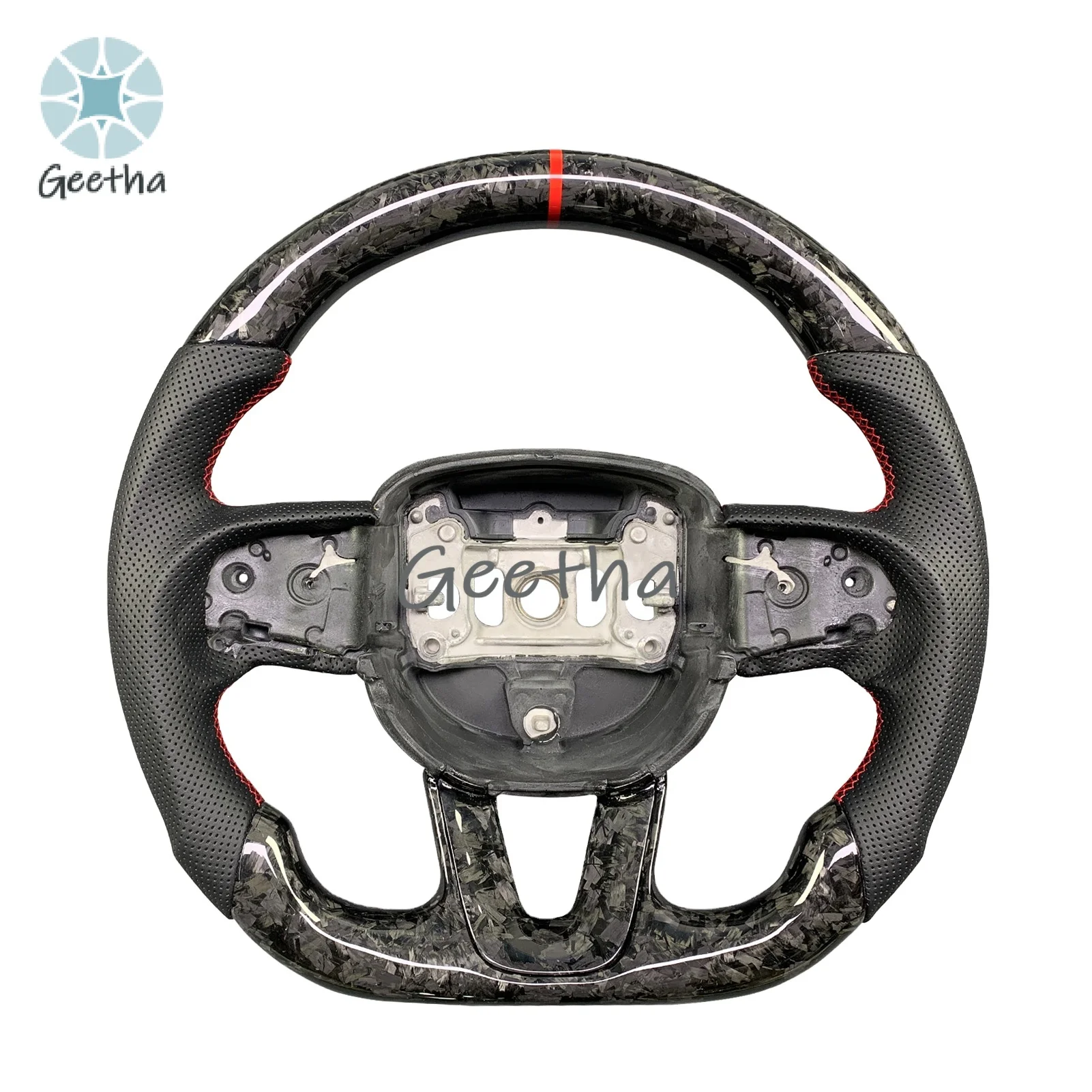 For For Dodge Charger Challenger Car Decoration Accessories Customized Forged Carbon Fiber Perforated Leather Steering WheelBump
For For Dodge Charger Challenger Car Decoration Accessories Customized Forged Carbon Fiber Perforated Leather Steering WheelBump