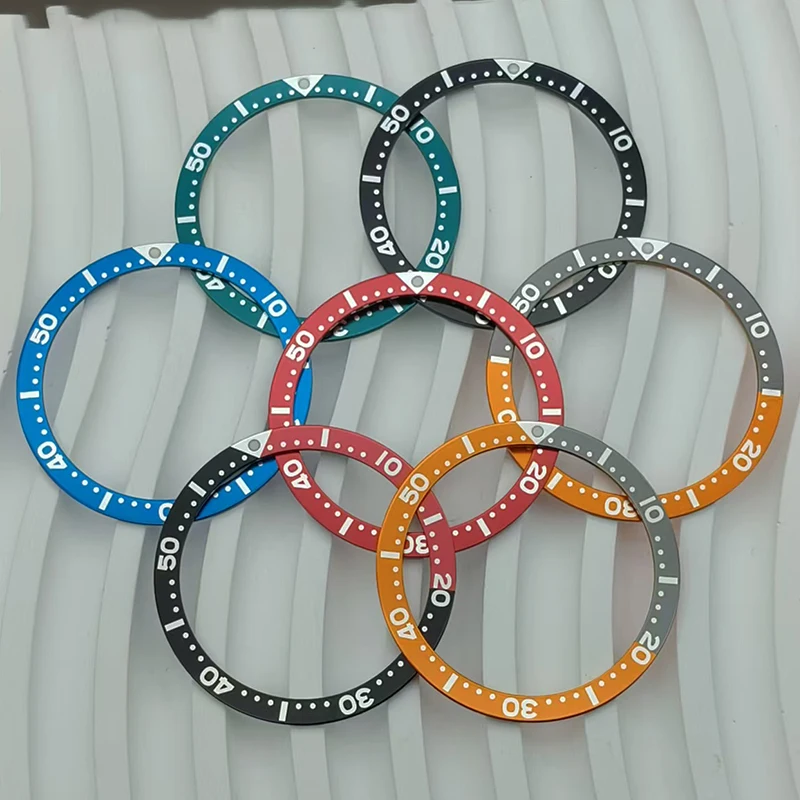 38mmx31.5mm SKX007 Flat Aluminum Watch Bezel Insert Fits SKX007 SKX009 SRPD Watch NH36 NH35 Movement Men's Watch Modifed Parts
38mmx31.5mm SKX007 Flat Aluminum Watch Bezel Insert Fits SKX007 SKX009 SRPD Watch NH36 NH35 Movement Men's Watch Modifed Parts