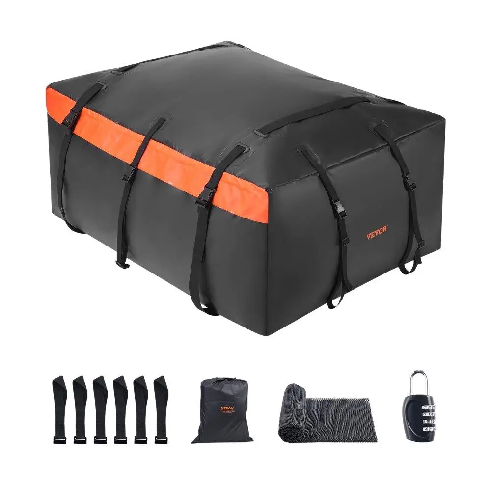 Car Rooftop Cargo Carrier Bag 23 Cubic Feet 840D PVC Car Roof Luggage Cargo Bag
Car Rooftop Cargo Carrier Bag 23 Cubic Feet 840D PVC Car Roof Luggage Cargo Bag