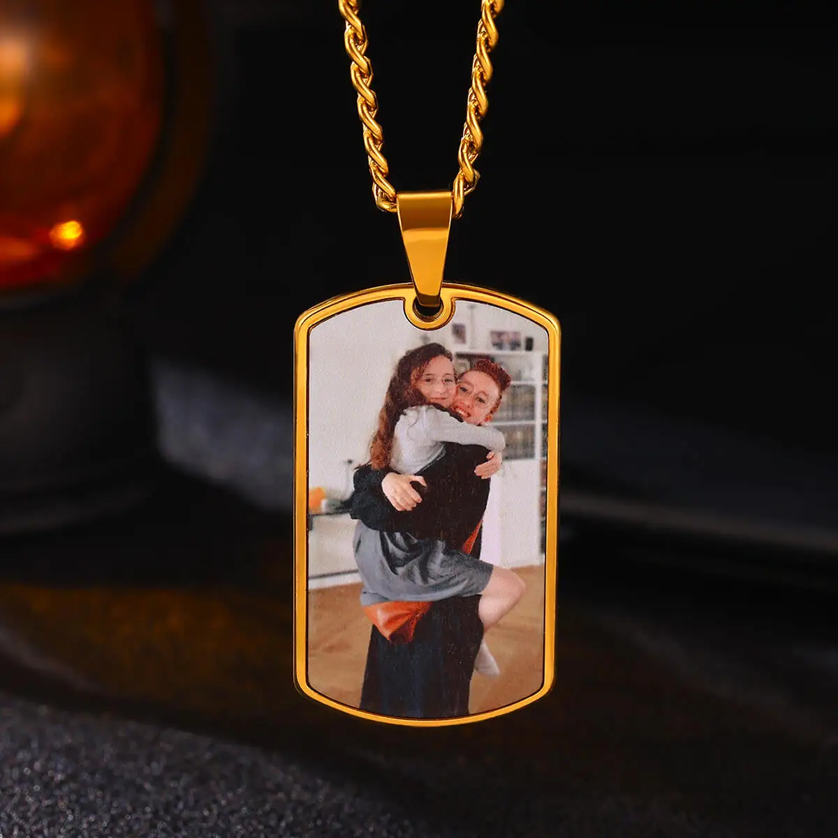 Custom Any Photo Necklace Single Sided UV Print Picture Stainless Steel Personalized Jewelry Couple Birthday Gifts Waterproof
Custom Any Photo Necklace Single Sided UV Print Picture Stainless Steel Personalized Jewelry Couple Birthday Gifts Waterproof