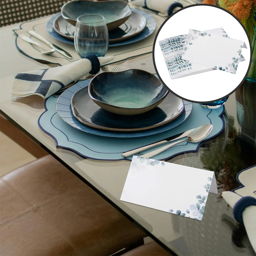 40Pcs Eucalyptus Wedding Place Cards Foldable Seating Name Tags Sophisticated Table Setting Invitations Birthday Party Greenery
40Pcs Eucalyptus Wedding Place Cards Foldable Seating Name Tags Sophisticated Table Setting Invitations Birthday Party Greenery