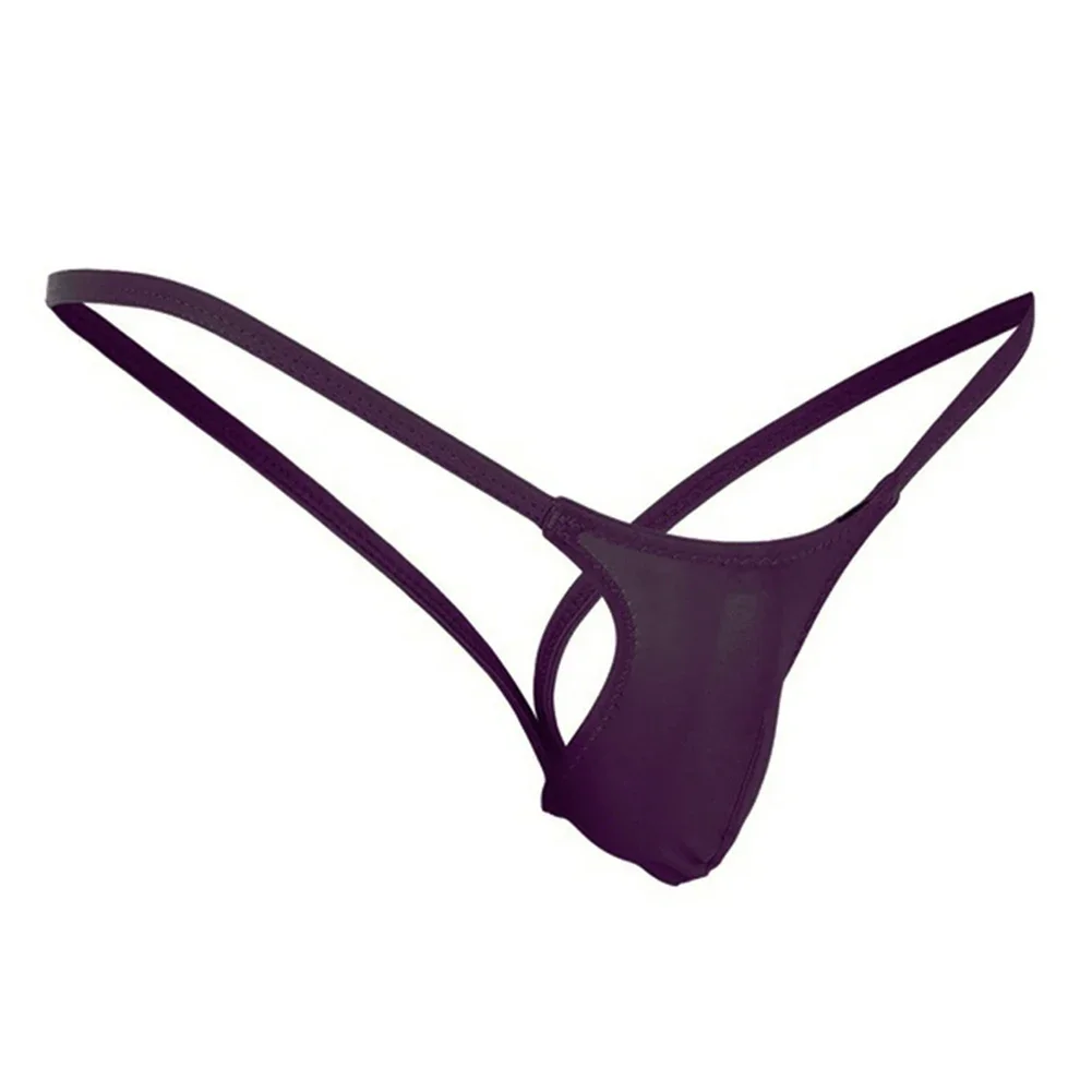 Sexy Men's Thongs Solid Color Sling Low-Rise T Shorts Thong Bulge Pouch Underwear Pump Man Soft Briefs G-string Panties
Sexy Men's Thongs Solid Color Sling Low-Rise T Shorts Thong Bulge Pouch Underwear Pump Man Soft Briefs G-string Panties