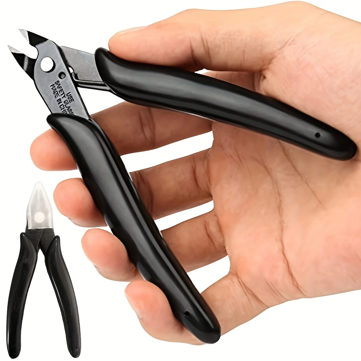 Wire Cutters Zip Tie Cutters Micro Flush Cutter 5Inch Precision Wire Clippers Hobby Snips Small Side Cutting Pliers
Wire Cutters Zip Tie Cutters Micro Flush Cutter 5Inch Precision Wire Clippers Hobby Snips Small Side Cutting Pliers