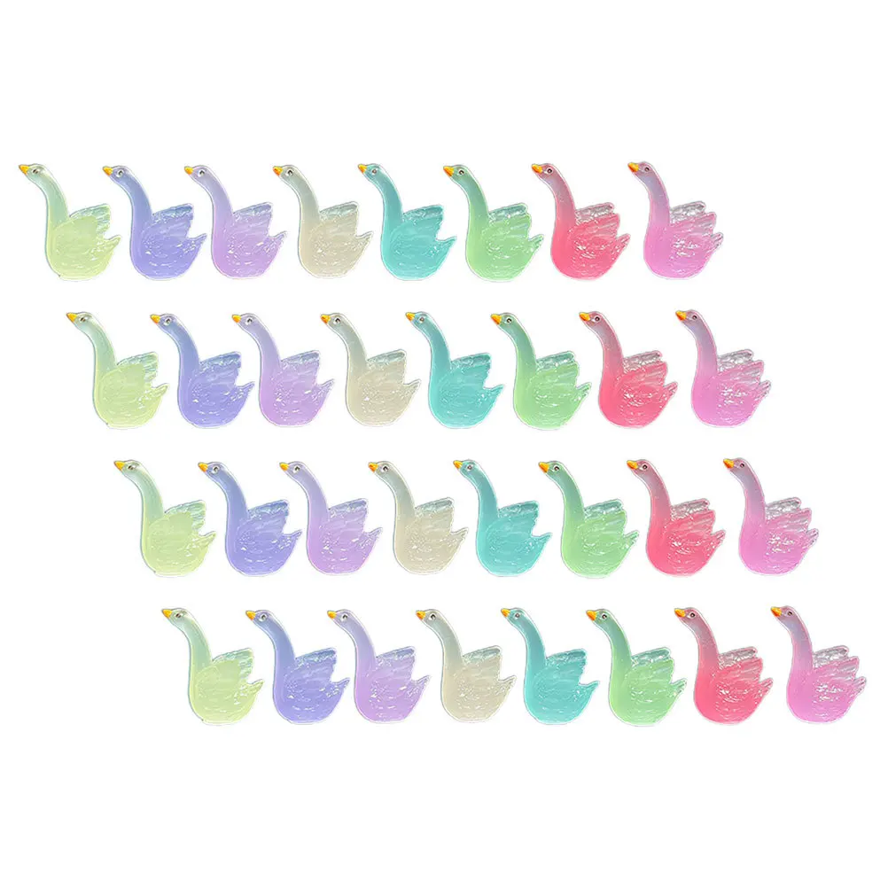 32pcs Night Glow Moss Decor Mini Swan Statue Resin Figurines Garden Office Adornments Luminous nament Miniatures
32pcs Night Glow Moss Decor Mini Swan Statue Resin Figurines Garden Office Adornments Luminous nament Miniatures