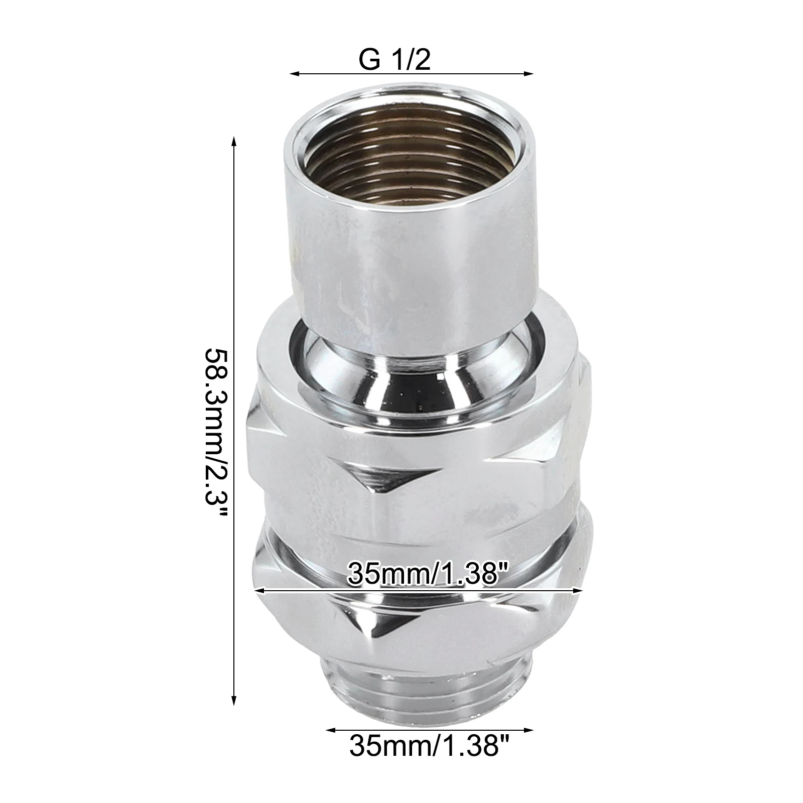 Регулируемое крепление для душа, адаптер для насадки для душа, антикоррозийный латунный материал, настраиваемый угол душа, обустройство дома 
Регулируемое крепление для душа, адаптер для насадки для душа, антикоррозийный латунный материал, настраиваемый угол душа, обустройство дома