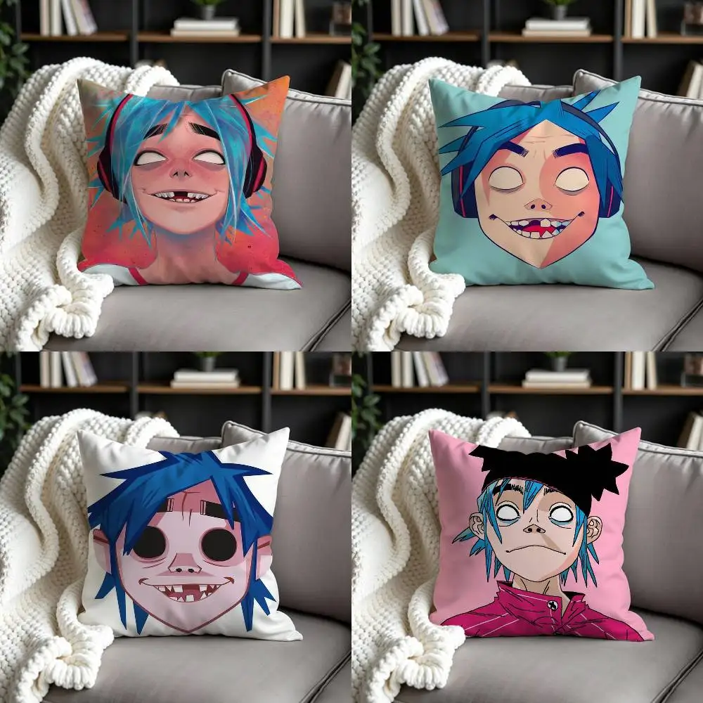 G-Gorillaz Demon Days 2-D Double-sided print Pillow Case Pattern Printed Pillowcase For Living Room Sofa Cushion Cover
G-Gorillaz Demon Days 2-D Double-sided print Pillow Case Pattern Printed Pillowcase For Living Room Sofa Cushion Cover