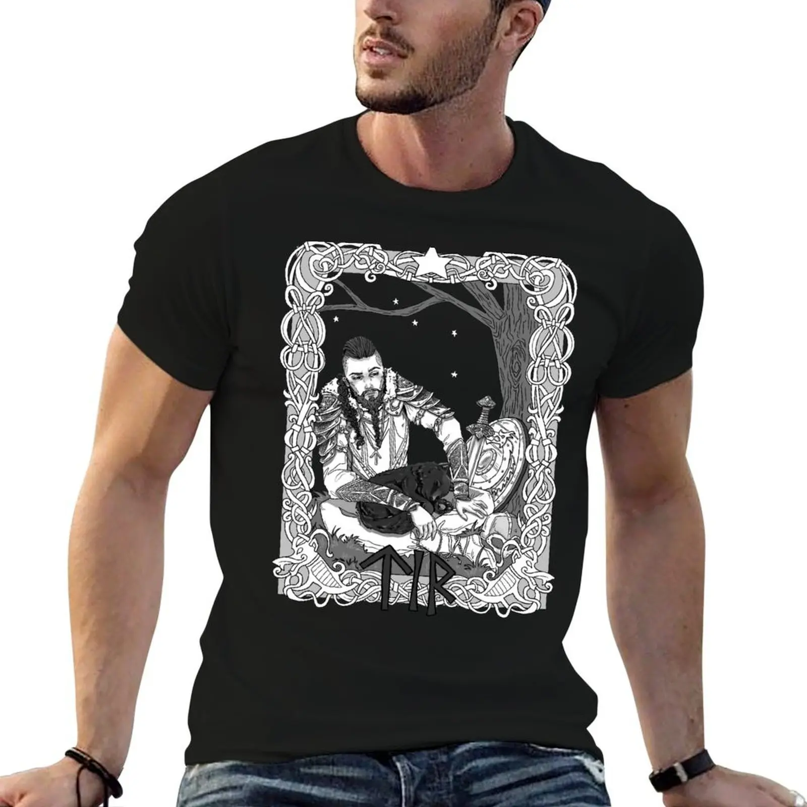 and cotton for t man T-Shirt God Guidance, Right plain pack of shirt man Tyr, Action shirts t Justice,
and cotton for t man T-Shirt God Guidance, Right plain pack of shirt man Tyr, Action shirts t Justice,