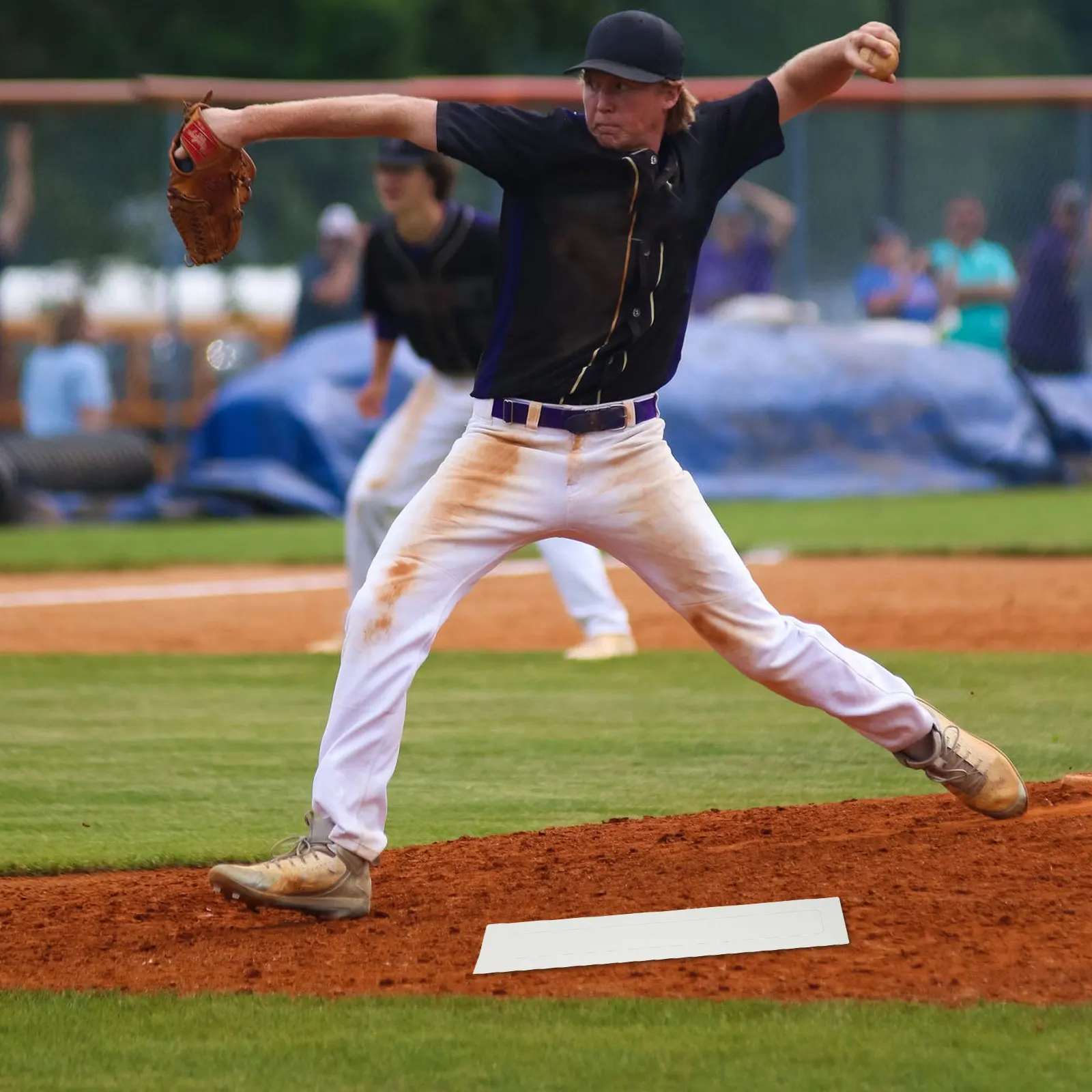 5Pcs Waterproof Baseball Base Mat Set Non-Slip Rubber Throw Down Base for Backyard Park Indoor Grass League
5Pcs Waterproof Baseball Base Mat Set Non-Slip Rubber Throw Down Base for Backyard Park Indoor Grass League