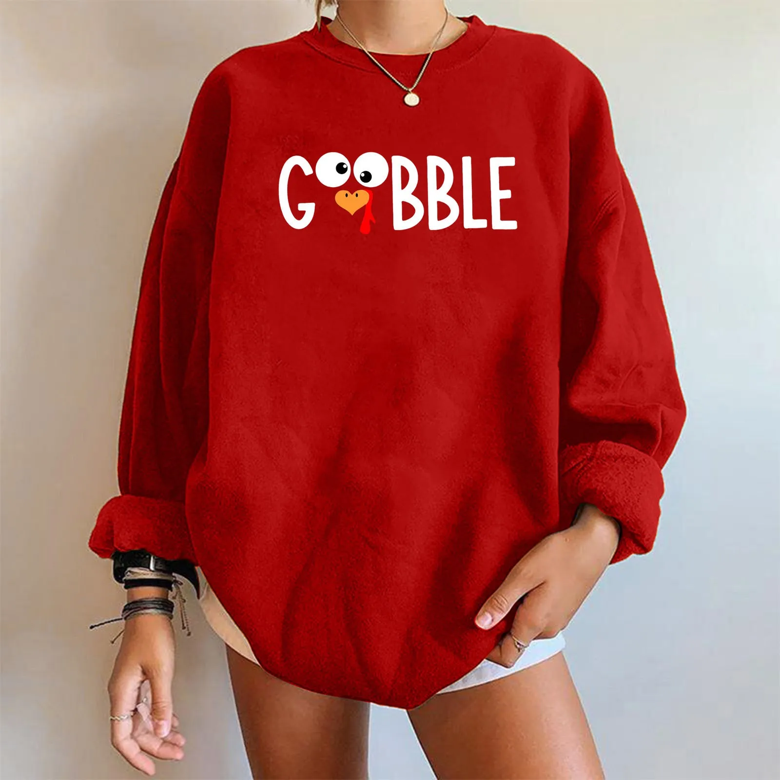 Ladies Halloween Printed Pullover Sweater Loose Comfortable Warm Casual Hoodie Solid Color Simple Fashion Trend Pullover
Ladies Halloween Printed Pullover Sweater Loose Comfortable Warm Casual Hoodie Solid Color Simple Fashion Trend Pullover