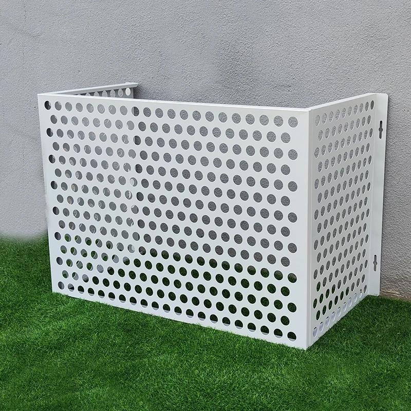 protective cover perforated aluminum veneer air conditioner cover perforated engraved hollow custom protective cover
protective cover perforated aluminum veneer air conditioner cover perforated engraved hollow custom protective cover