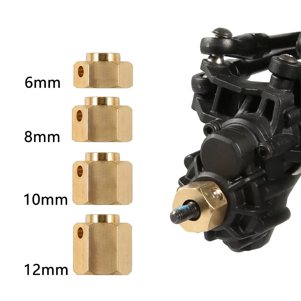 Brass Extended Wheel Hex Adapter Counterweight For 1/10 Rc Crawler Tx4 Tx6 12mm Hex Wheel Hub For Rc Off Road Crawler Car
Brass Extended Wheel Hex Adapter Counterweight For 1/10 Rc Crawler Tx4 Tx6 12mm Hex Wheel Hub For Rc Off Road Crawler Car