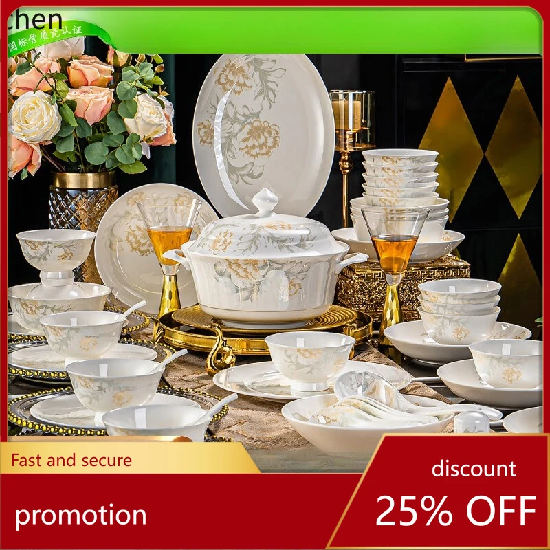 Hxl bone china dinnerware set - ceramic plates and bowls
Hxl bone china dinnerware set - ceramic plates and bowls