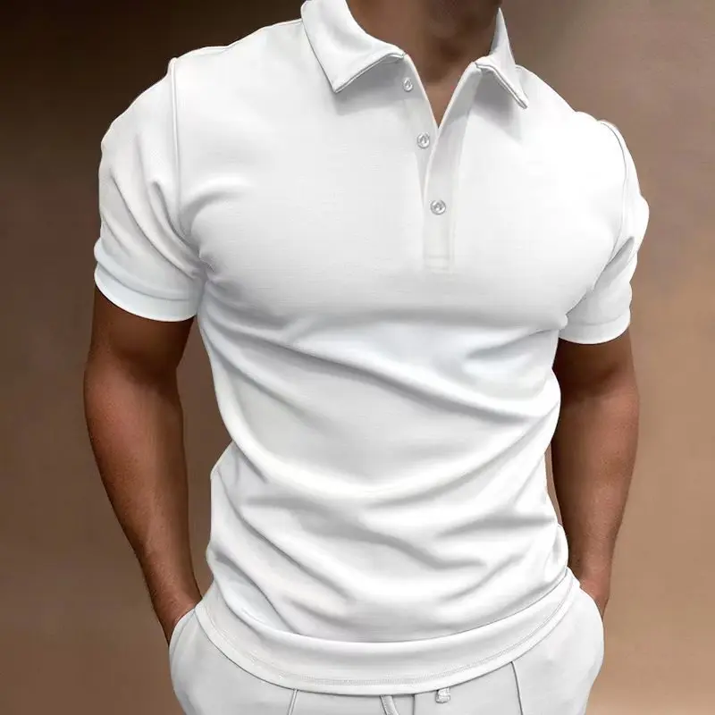 Men's Polo Shirt Short Sleeved Button Up T-shirt Top for Summer Fashion and Casual Wear Shirts for Men
Men's Polo Shirt Short Sleeved Button Up T-shirt Top for Summer Fashion and Casual Wear Shirts for Men