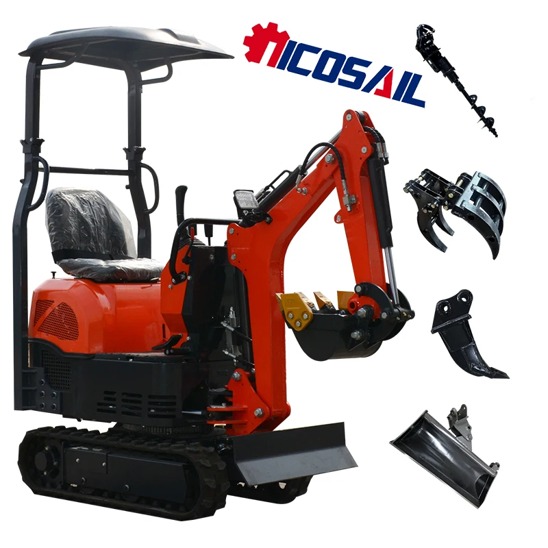 High Power-to-Weight Ratio Mini Excavator OKW08 7.6Kw for Tough Tight Space Jobs
High Power-to-Weight Ratio Mini Excavator OKW08 7.6Kw for Tough Tight Space Jobs