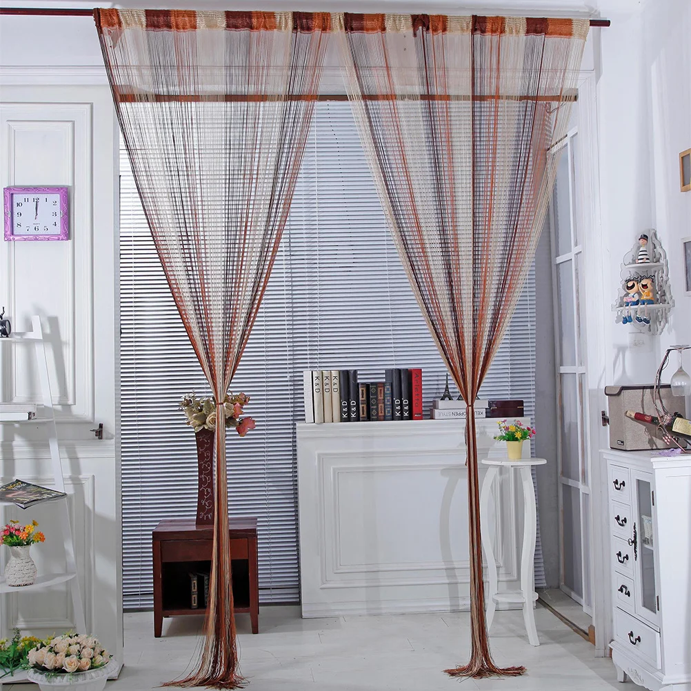 Alipis String Curtain Lights Bed Fringe Panel Window Tassel Screen Drapes Thread Edging Divider Decor
Alipis String Curtain Lights Bed Fringe Panel Window Tassel Screen Drapes Thread Edging Divider Decor