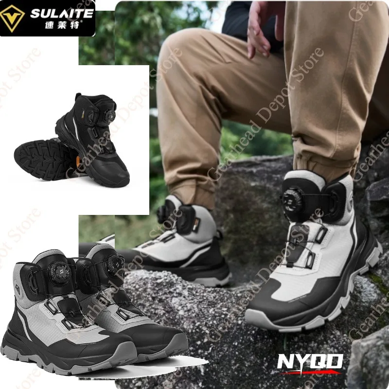 SULAITE Motorcycle Riding Boots Breathable Summer Anti Slip Wear Crash Proof Shock Resistant Adult Rider Long Distance Touring
SULAITE Motorcycle Riding Boots Breathable Summer Anti Slip Wear Crash Proof Shock Resistant Adult Rider Long Distance Touring