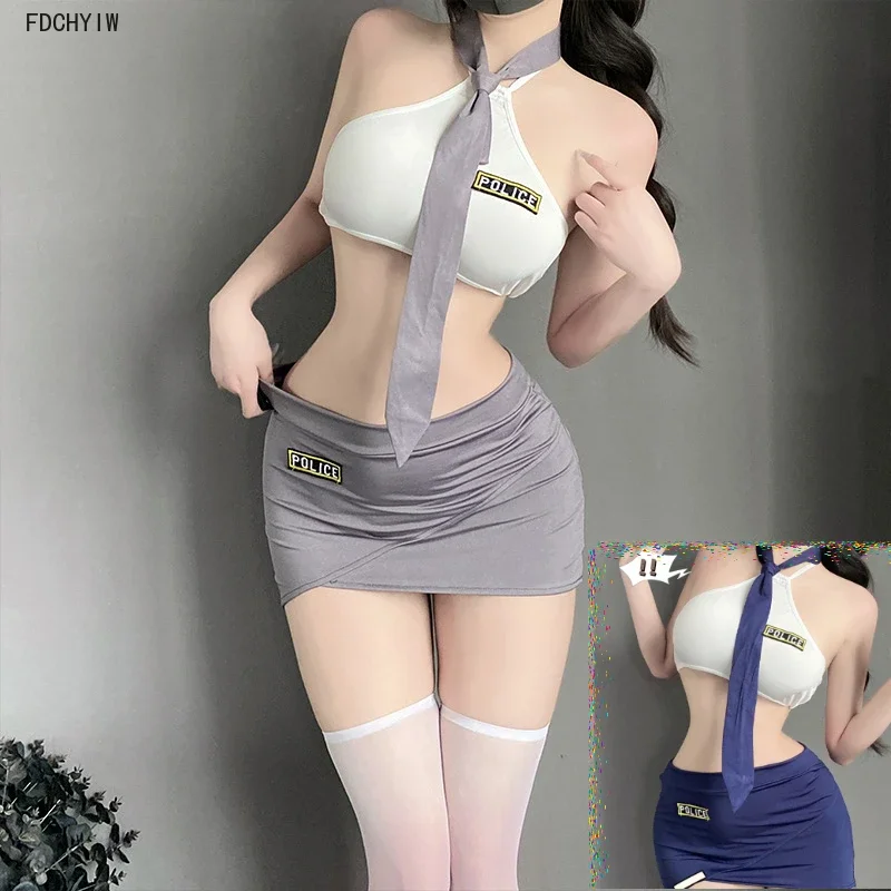 Sexy Instructor Cosplay Uniform Seduction Flight Attendant Women Lingerie Roleplay Erotic Secretary Games Outfits Adult Costumes
Sexy Instructor Cosplay Uniform Seduction Flight Attendant Women Lingerie Roleplay Erotic Secretary Games Outfits Adult Costumes