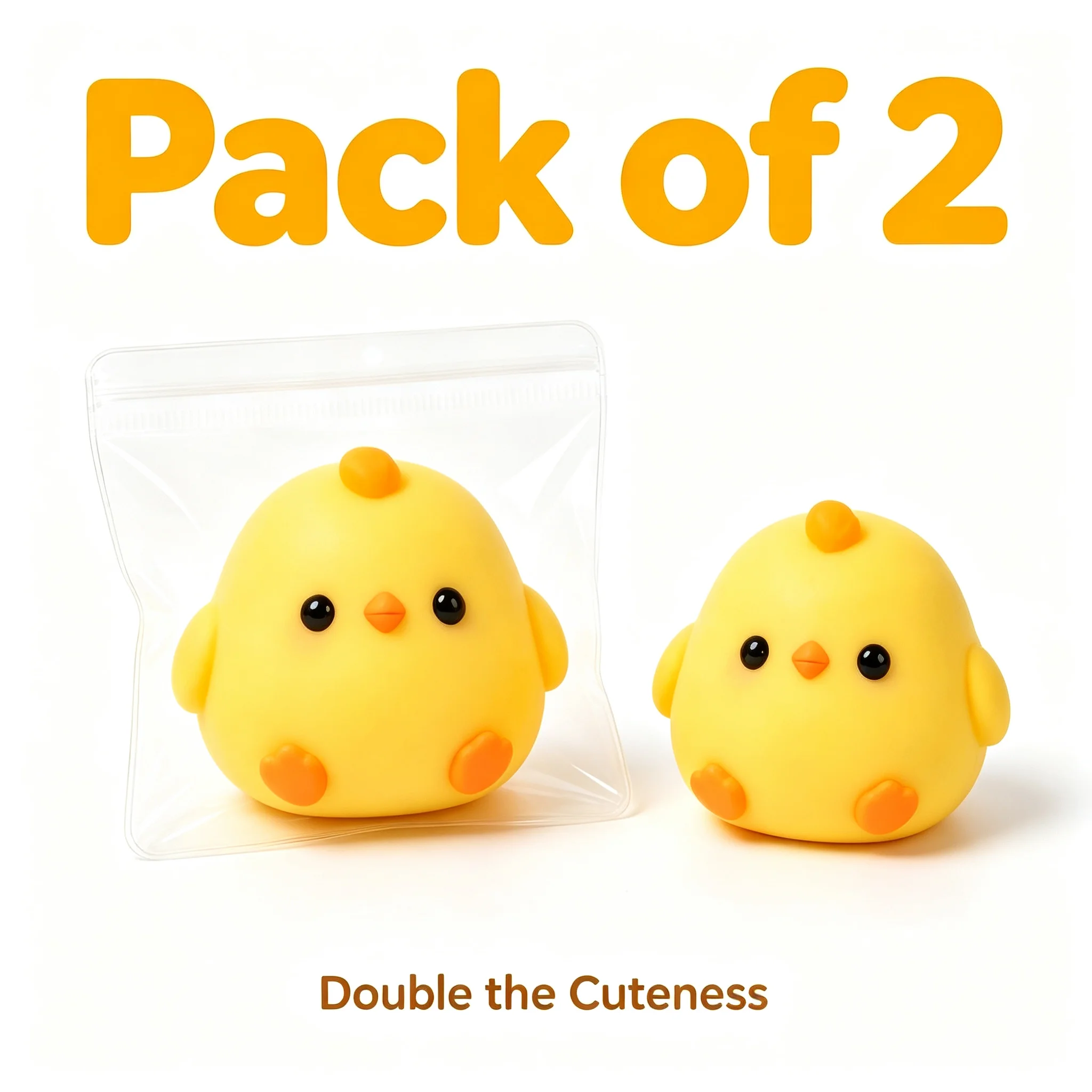 2-Piece chick pinch toy set, simulated food play kitchen toys, cute chick decompression and pinch, pocket decompression small objects, suitable for desktop relaxation, office decompression, study and rest, food truck play house, class rewards, birthdays,
2-Piece chick pinch toy set, simulated food play kitchen toys, cute chick decompression and pinch, pocket decompression small objects, suitable for desktop relaxation, office decompression, study and rest, food truck play house, class rewards, birthdays,