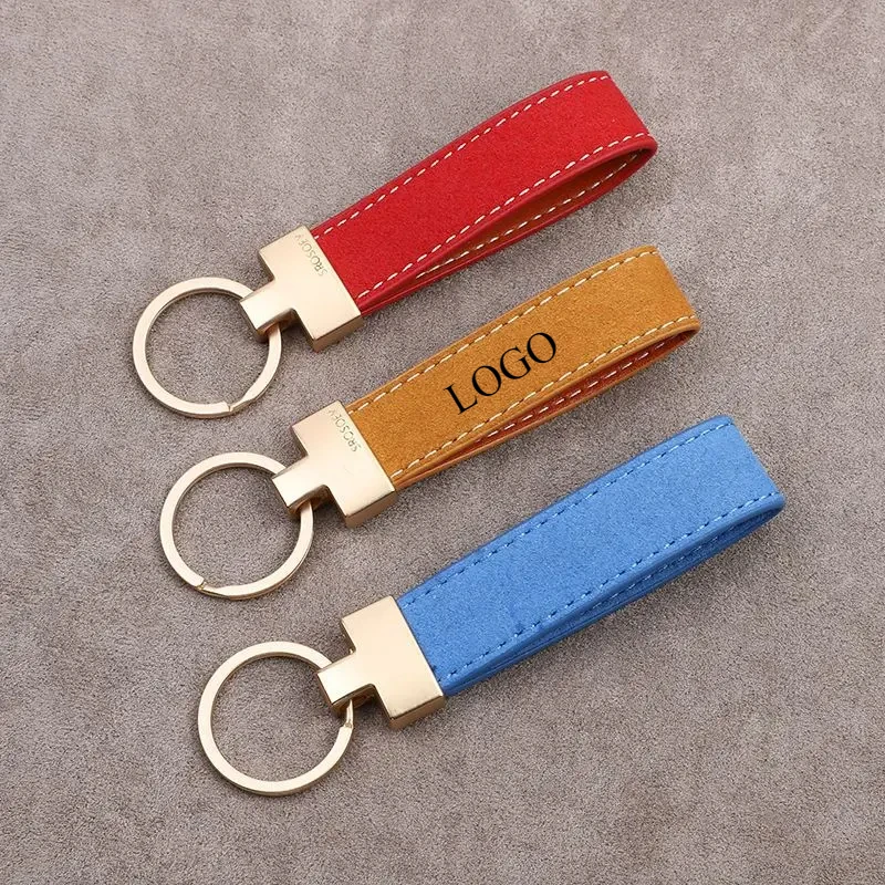 Laser Custom Logo Suede Leather Vintage Keychain for Men and Women Personalize Car Key Chainengrave Company Number Name Keyring
Laser Custom Logo Suede Leather Vintage Keychain for Men and Women Personalize Car Key Chainengrave Company Number Name Keyring