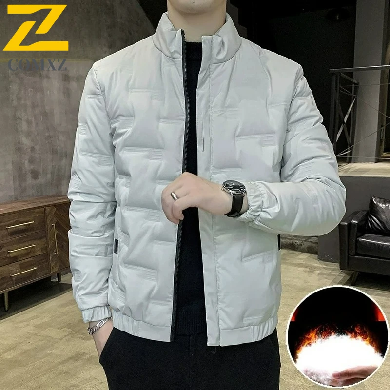 COMXZ Baseball Collar Classic Luxury Jacket 2025 New Men Outdoor Task Thick Warm Parka Everyday Use Cold Proof Winter Coat
COMXZ Baseball Collar Classic Luxury Jacket 2025 New Men Outdoor Task Thick Warm Parka Everyday Use Cold Proof Winter Coat