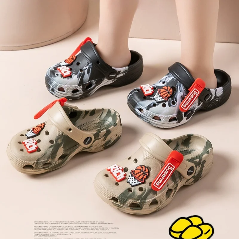 Summer Cartoon Cute Basketball-Patterned Children'S Cooling Slippers Anti-Slip And Breathable Bathroom Wash Slippers Wholesale
Summer Cartoon Cute Basketball-Patterned Children'S Cooling Slippers Anti-Slip And Breathable Bathroom Wash Slippers Wholesale