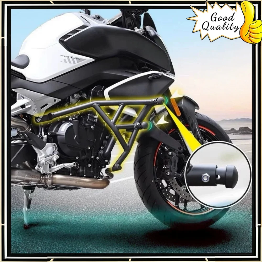 Good Quality For CFMOTO NK800 carbon steel competition bar Aluminum alloy anti-fall head spring competition bar bumper
Good Quality For CFMOTO NK800 carbon steel competition bar Aluminum alloy anti-fall head spring competition bar bumper