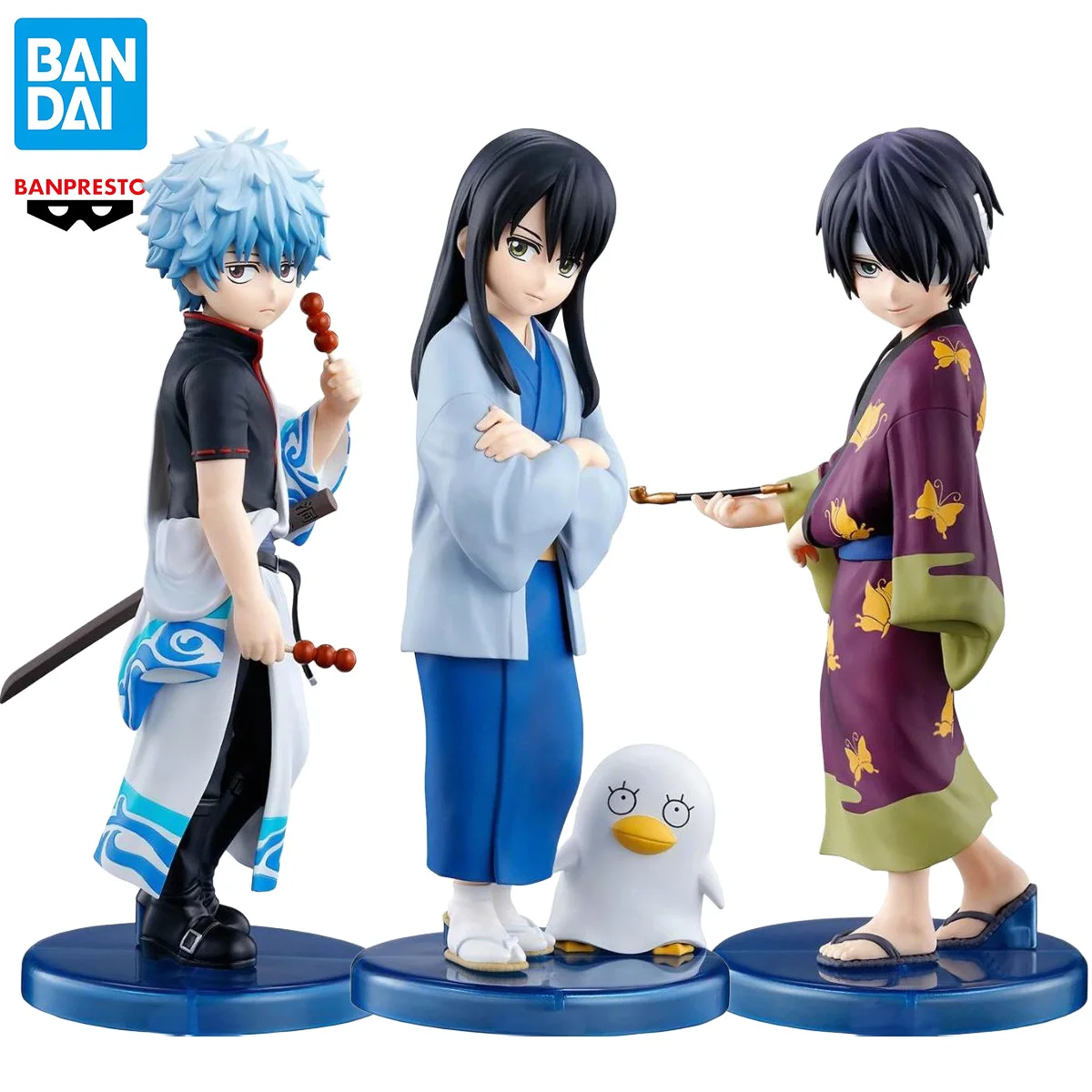 Bandai Original Adokenette Anime Gintama Sakata Gintoki Katsura Kotarou Takasugi Shinsuke Action Figure Collection Model Toy
Bandai Original Adokenette Anime Gintama Sakata Gintoki Katsura Kotarou Takasugi Shinsuke Action Figure Collection Model Toy