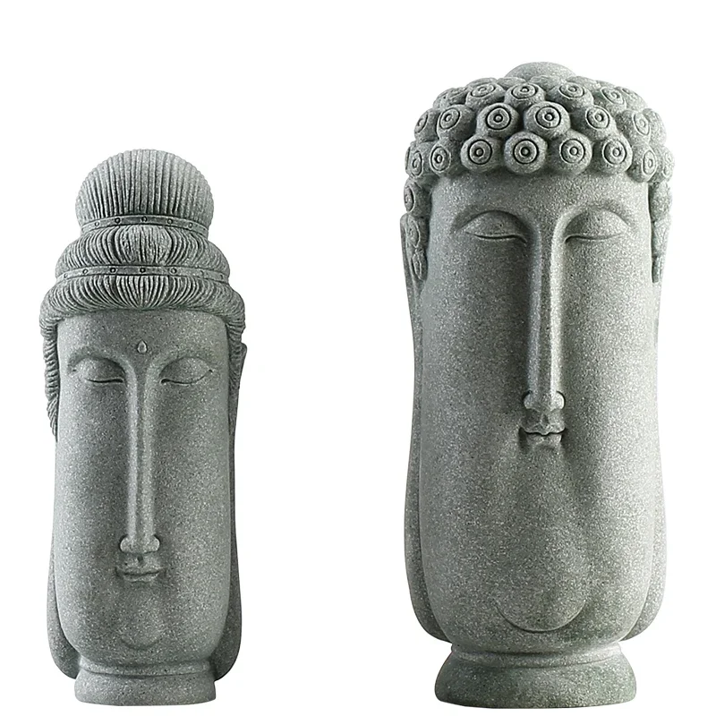 Green Sand Stone Buddha Head Decorations Desktop Creativity Micro Landscape Fish Tank Bonsai Landscape Buddha Statue Home
Green Sand Stone Buddha Head Decorations Desktop Creativity Micro Landscape Fish Tank Bonsai Landscape Buddha Statue Home